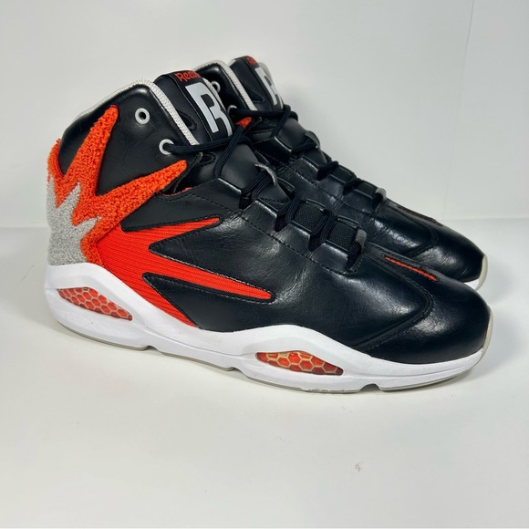Reebok Blast 'Blood Orange' Basketball Sneakers Shoe  J92985; Men’s Size 8.5 EUC - Picture 4 of 16